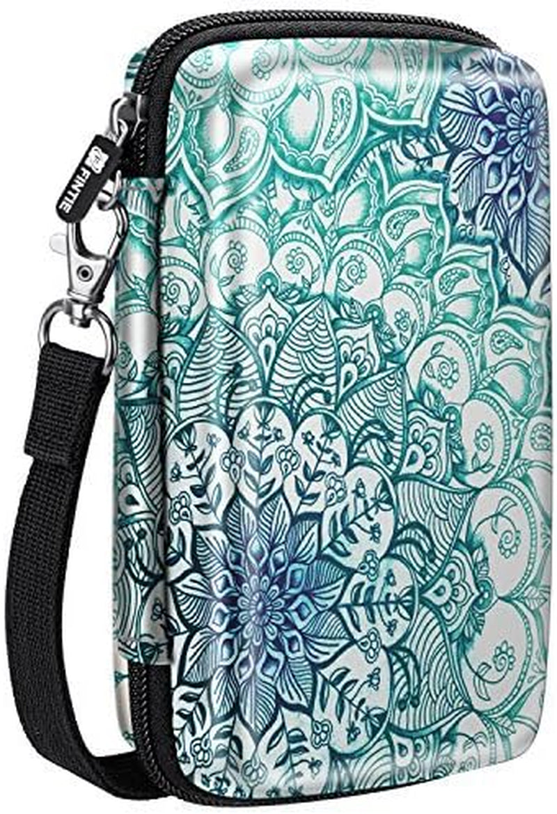 Protective Case for Kodak Step/Mini 2 Hd/Printomatic/Kodak Smile Camera & Printer - Shockproof Hard Shell Carrying Case with Inner Pocket, Emerald Illusions