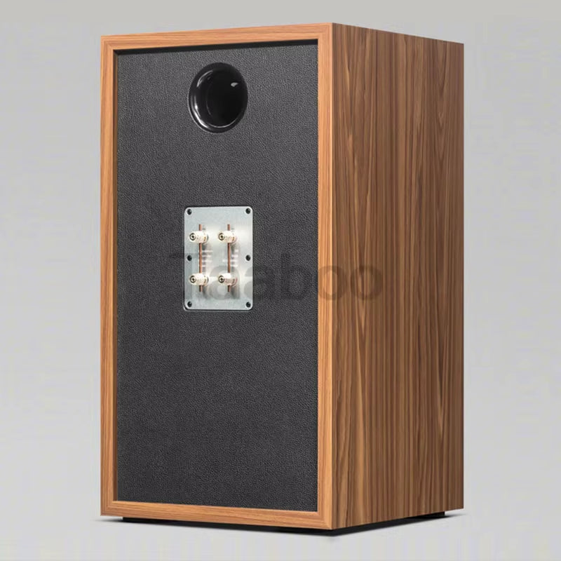 8 Inch Three-Way Labyrinth Speaker Empty Box Bookshelf Speaker Home Speaker DIY Hifi Audio Wooden Handmade Box Passive Speaker